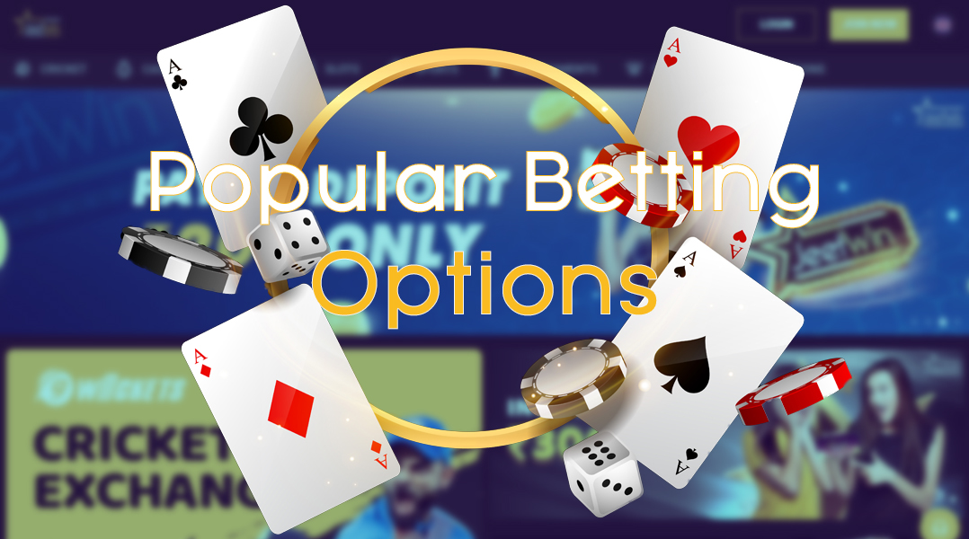 The most popular types of bets at JeetWin casino.