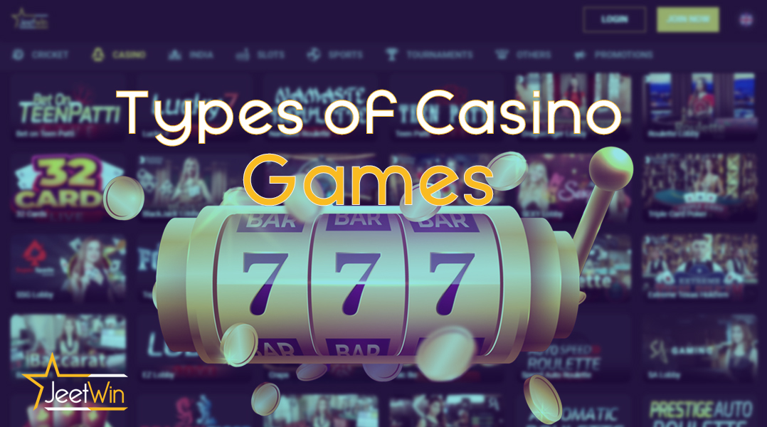 All types of games are available at JeetWin Casino, from slots to live casinos.