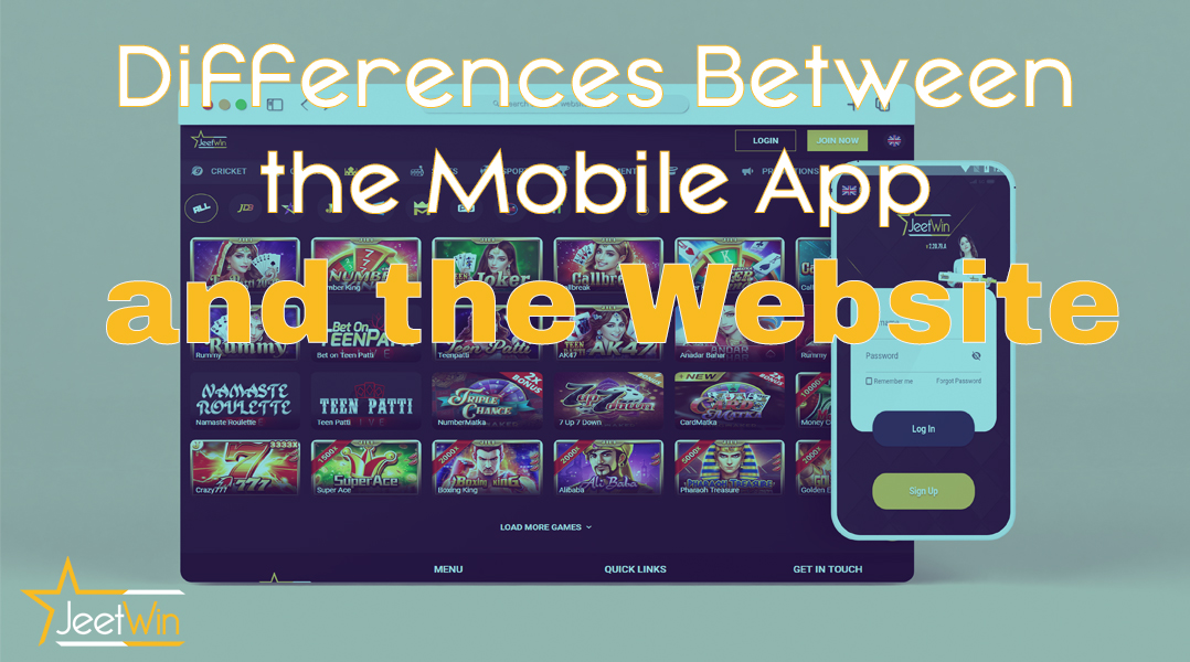 Differences Between the Mobile App and the Website