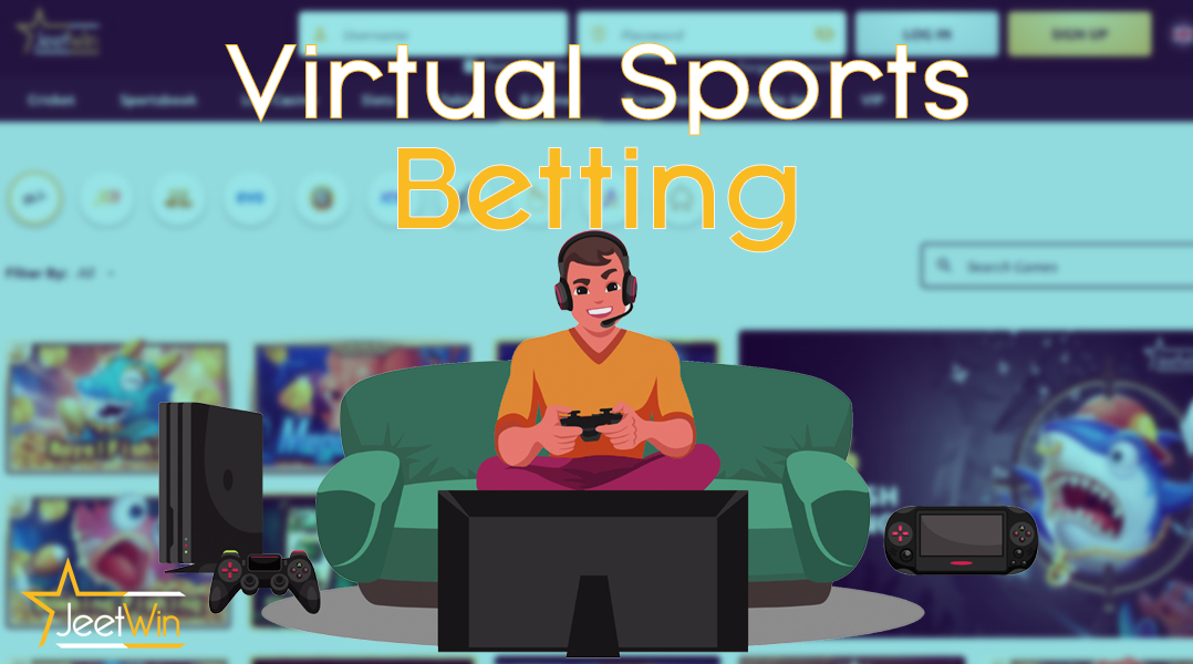 Betting on virtual sports at the bookmaker JeetWin.